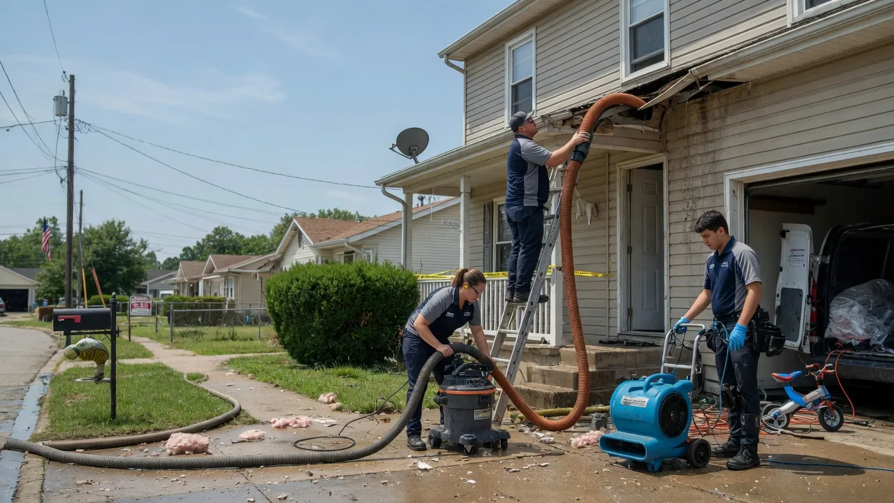 Water Damage Restoration in Indiana near me